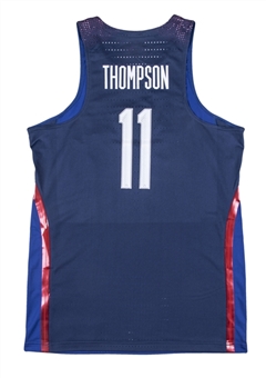 2016 Klay Thompson Game Issued USA Basketball Mens National Team Jersey (USA Basketball/MeiGray)